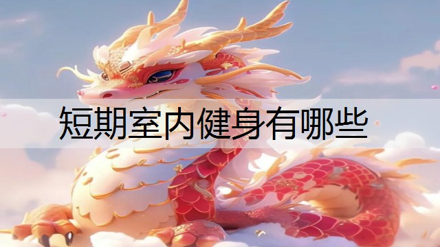短期室内健身有哪些