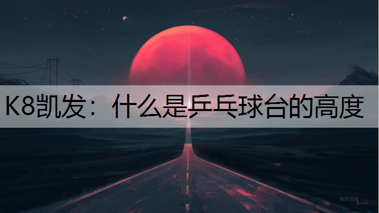 K8凯发：什么是乒乓球台的高度
