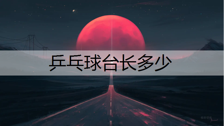乒乓球台长多少