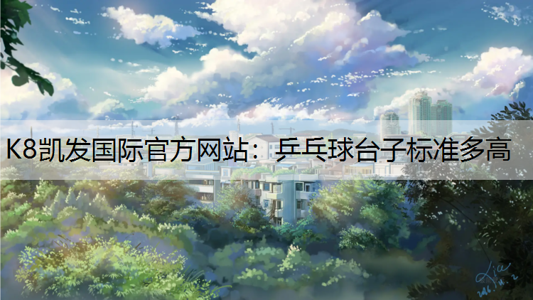 乒乓球台子标准多高