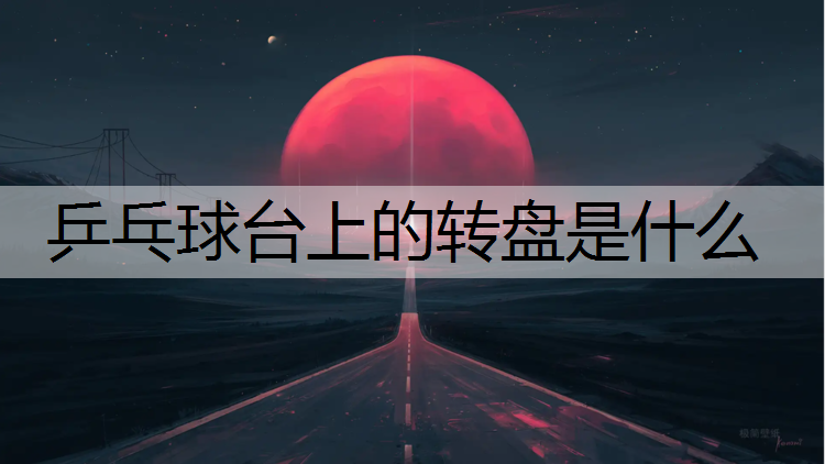 乒乓球台上的转盘是什么 乒乓球台上的转盘是什么